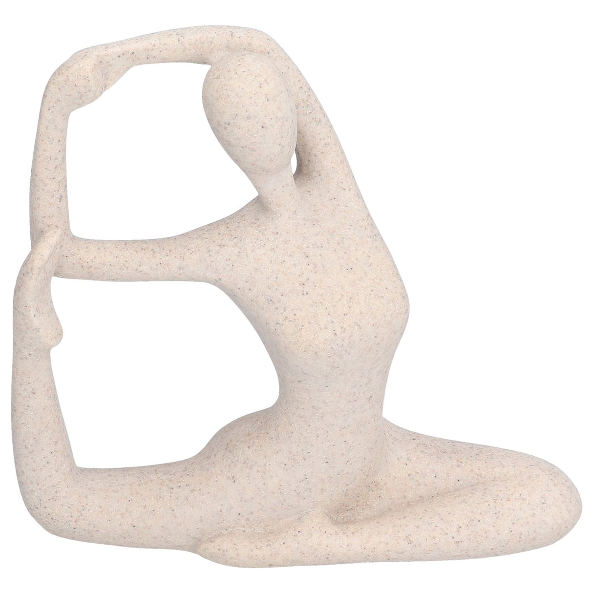 Yoga Pose Statue Nordic Sandstone Resin Yoga Pose Figurines Collectible Decoration Gifts for Home Office DecorBL562