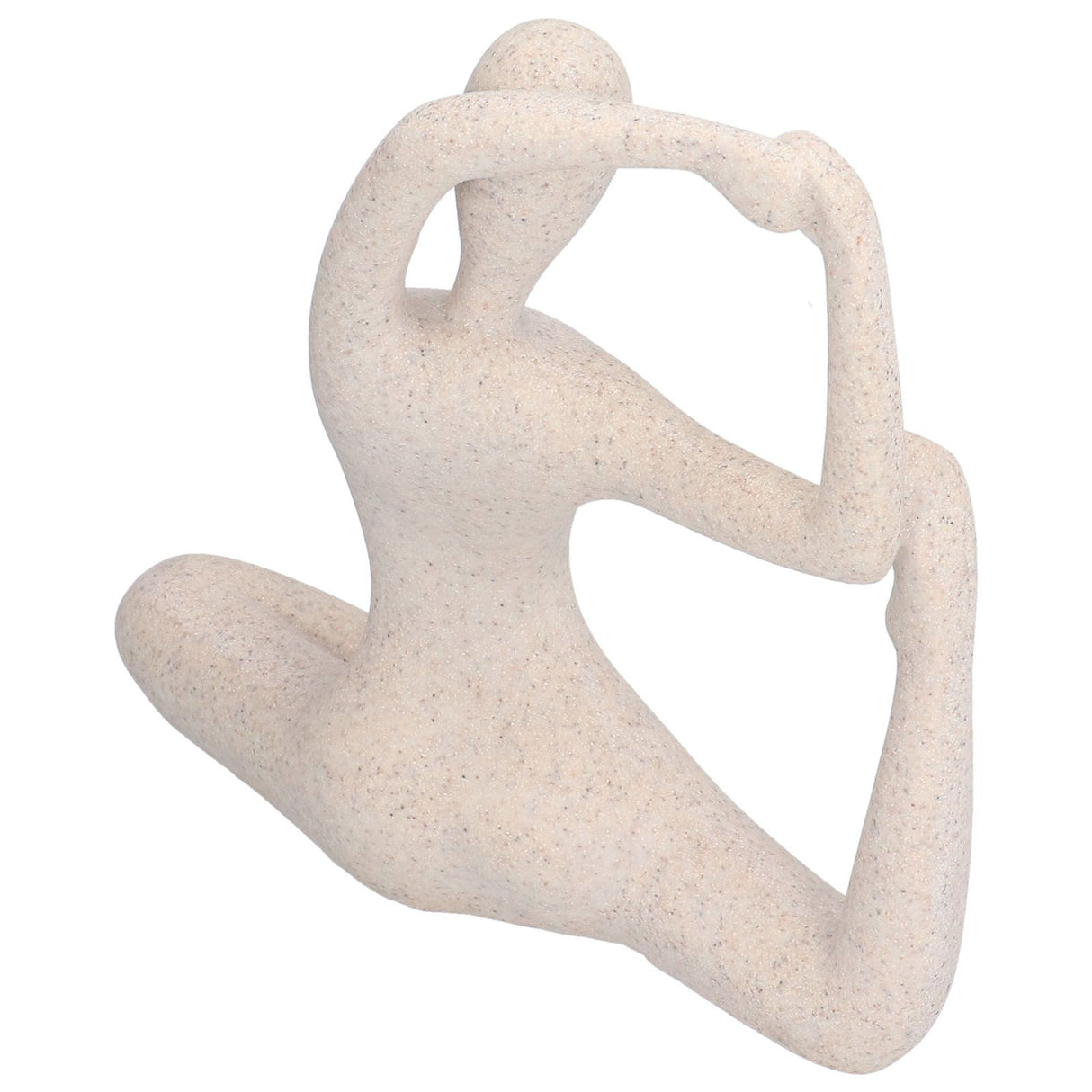 Yoga Pose Statue Nordic Sandstone Resin Yoga Pose Figurines Collectible Decoration Gifts for Home Office DecorBL562