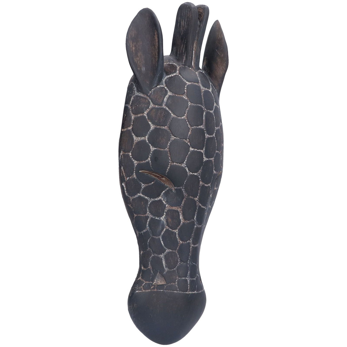 Wall Sculpture Innovative Decorative Durable Animal Head Wall Decor for Living Room Home OfficeJ825 Half Faced Deer Head