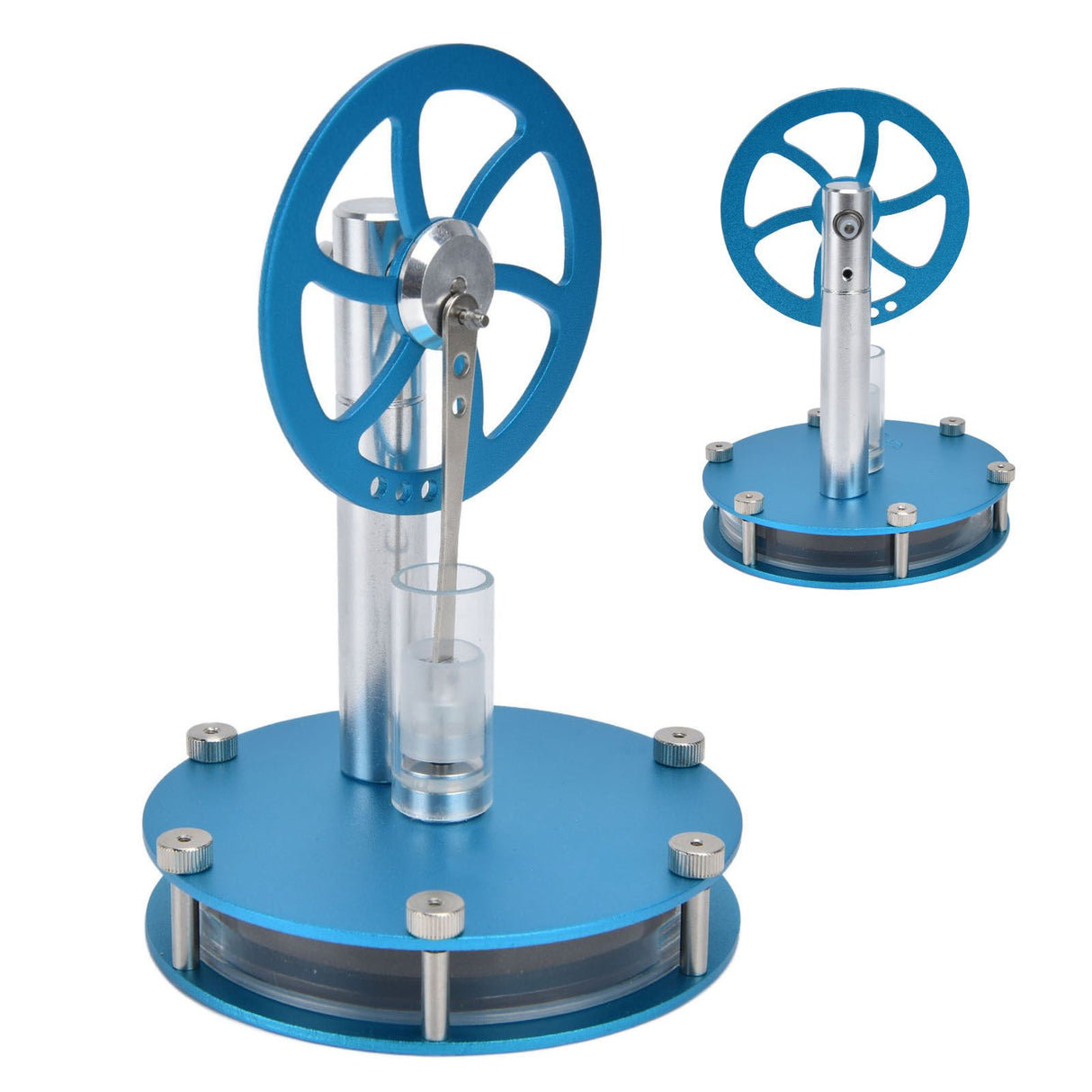 Low Temperature Air Engine Motor Model Mini Hot Air Engine Education Toy Science Experiment Tool