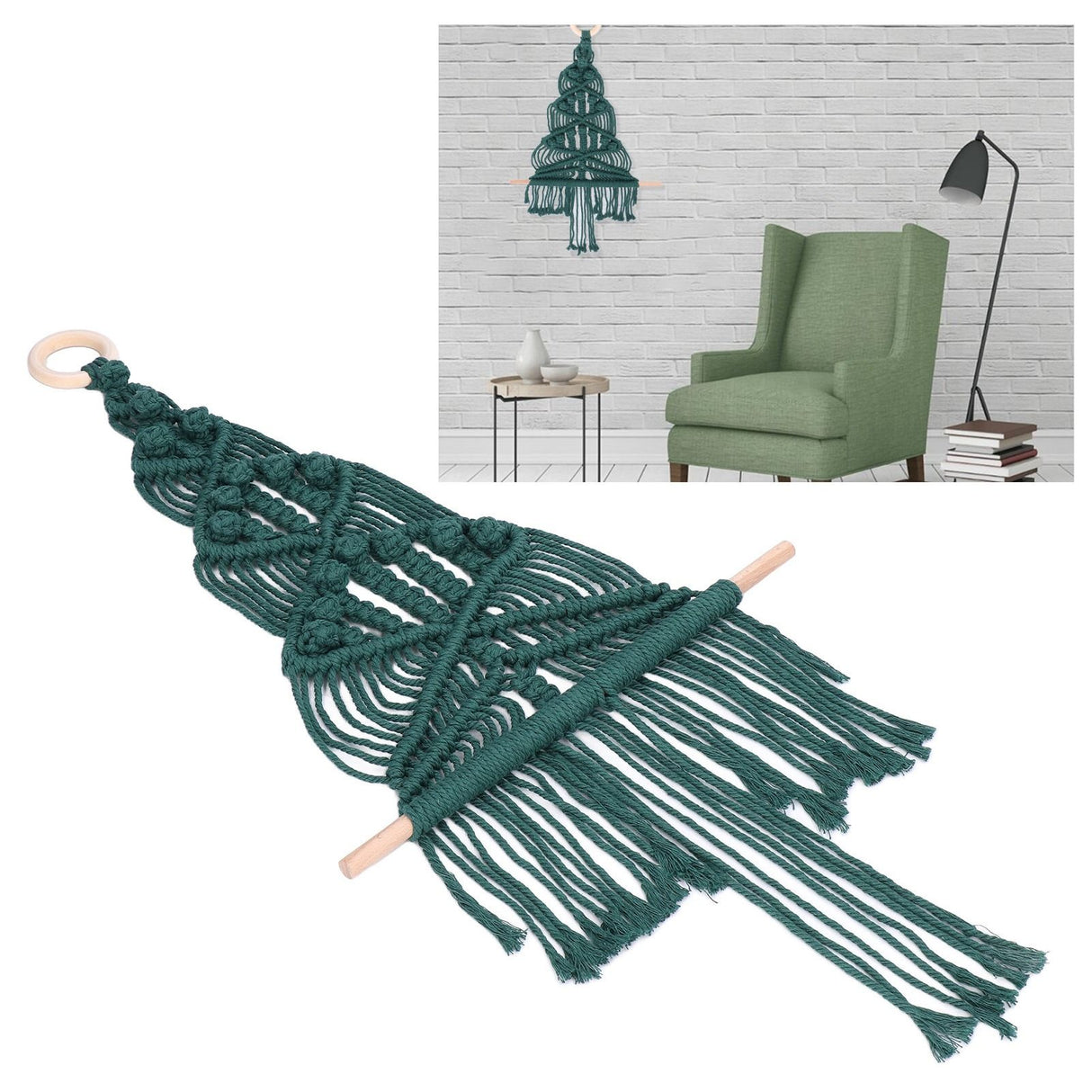 Tassel Tapestry Hand Woven Pendant Bedroom Wall Hanging Tapestry for Hosuehold Decoration