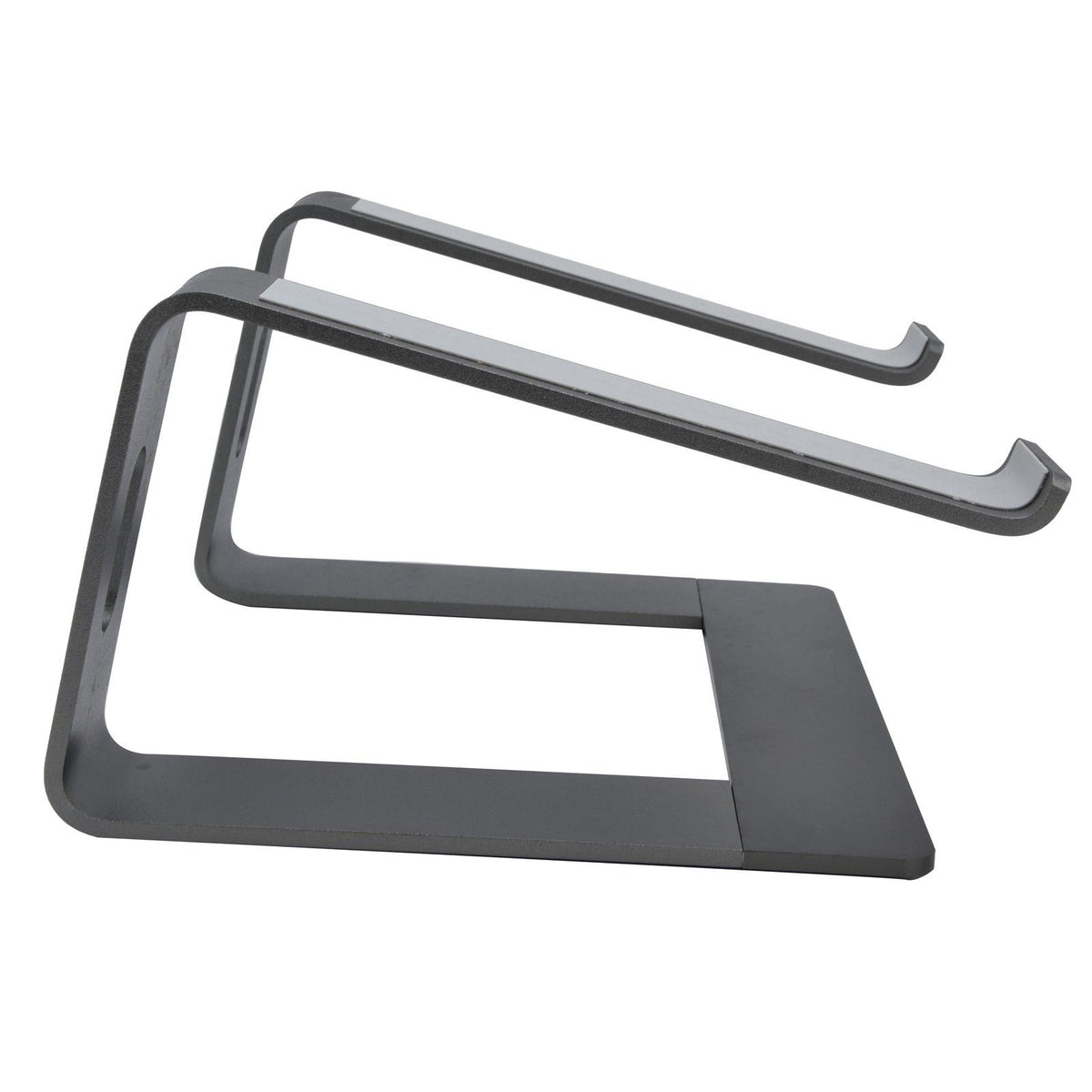 Aluminum Alloy Laptop Stand Portable Computer Stand Riser Desktop Metal Base Cooling Bracket Space Grey