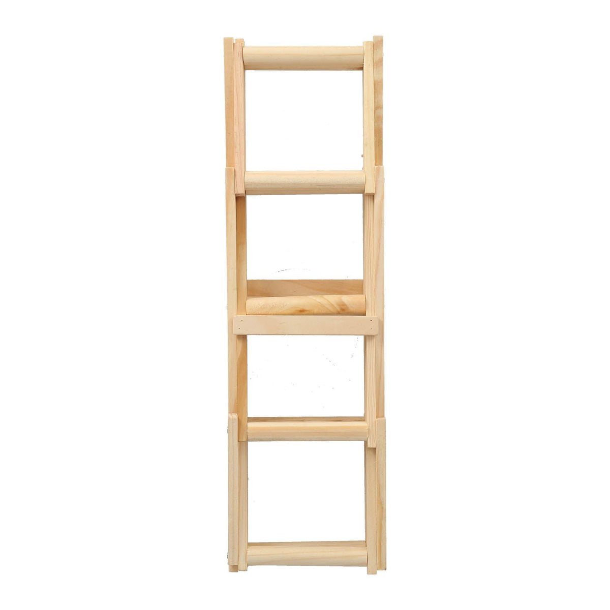 Foldable Wine Cabinet Pine Durable Elegant Simple Wine Rack Cabinet for Home Hotel OfficeWood Color 10 Bottles