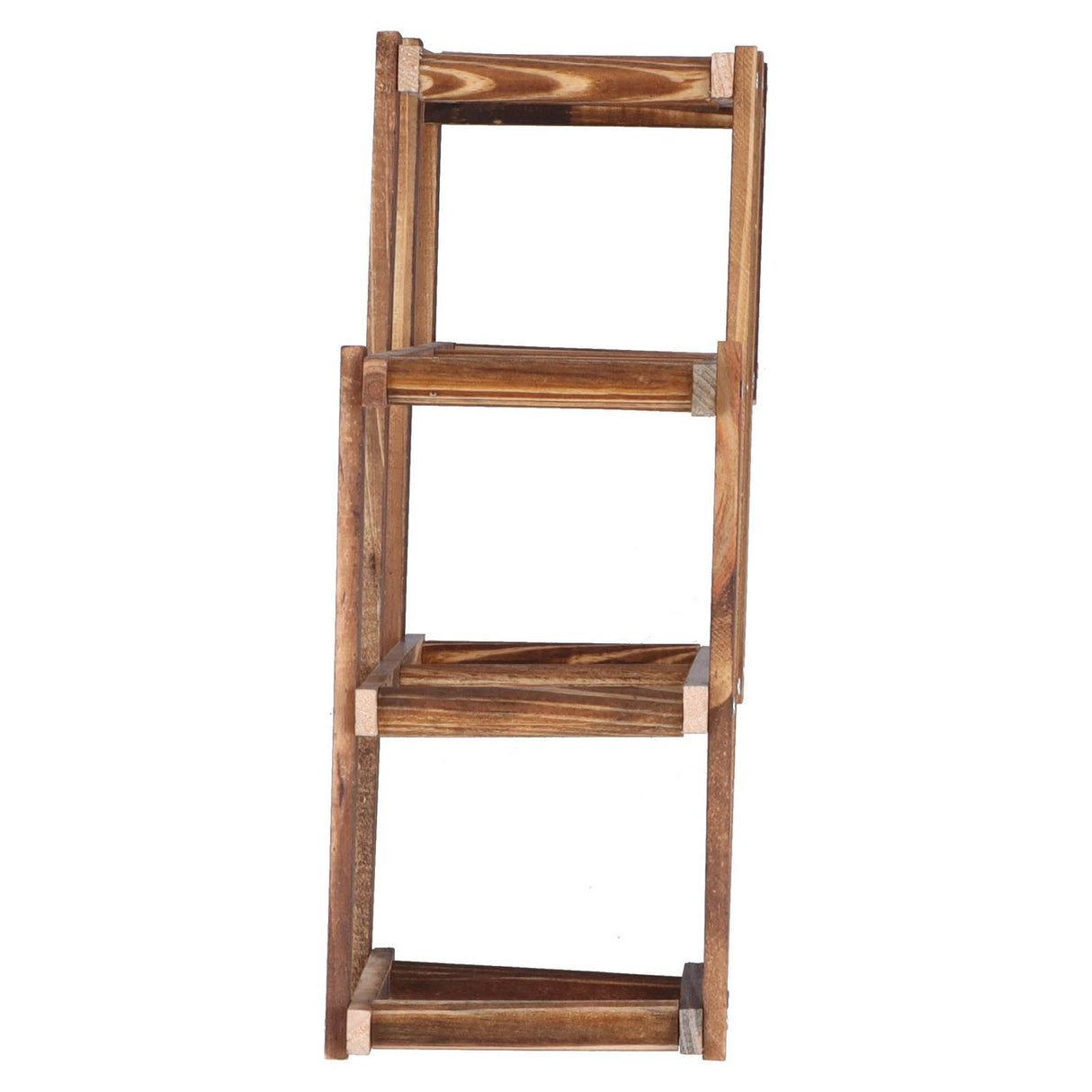 Foldable Wine Cabinet Pine Durable Elegant Simple Wine Rack Cabinet for Home Hotel OfficeRoast Color 6 Bottles