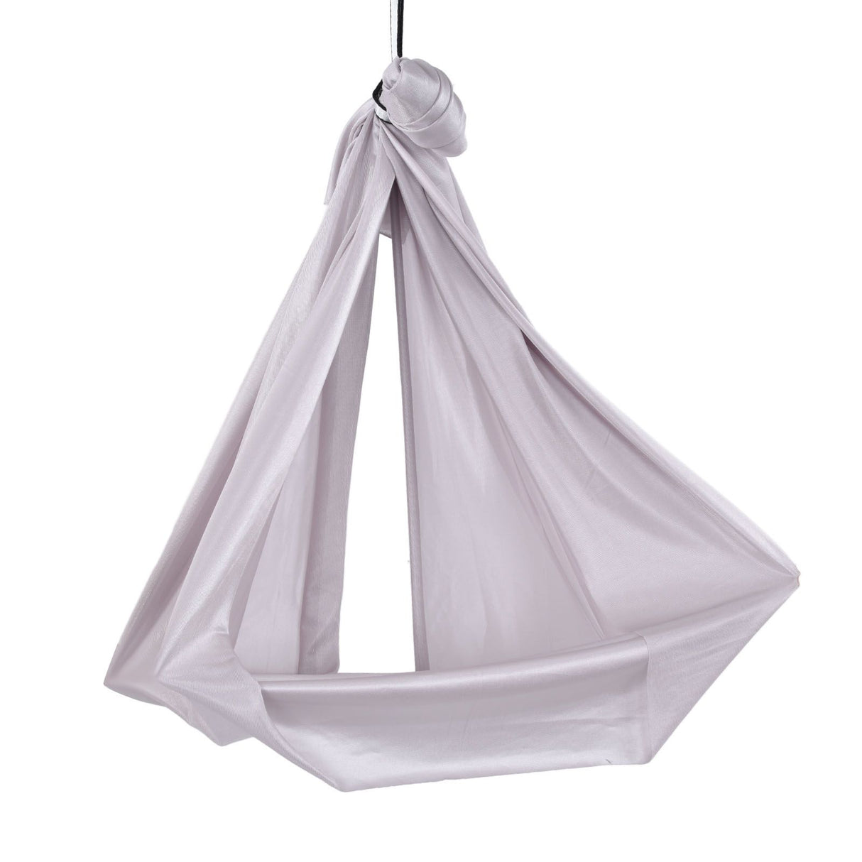 Aerial Yoga Hammock 1 X 2.8m Safe Breathable Relieve Pain Children's Elastic Hammock for Yoga Children UseGrey