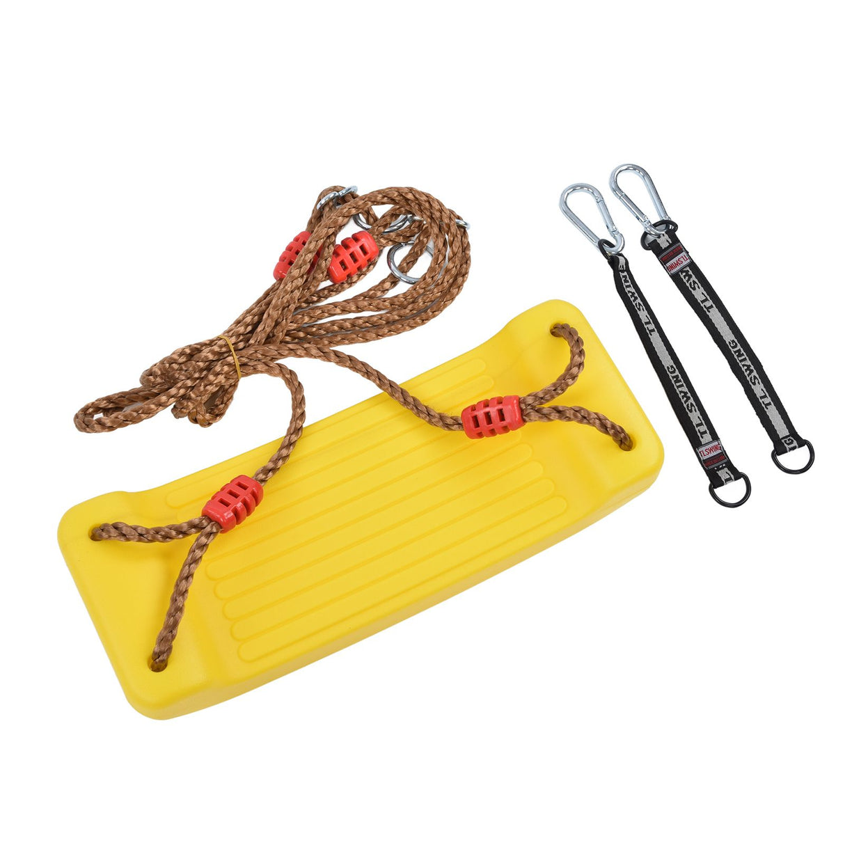 Children Swing Seat with Rope Wear Resistance Outdoor Garden Games for Kids Boys Girls