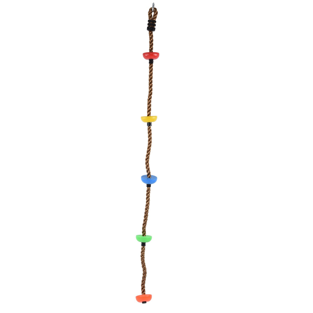 194cm Disc Swing Rope Plastic Multicolor Platforms for Children Balconies Courtyards Outdoor