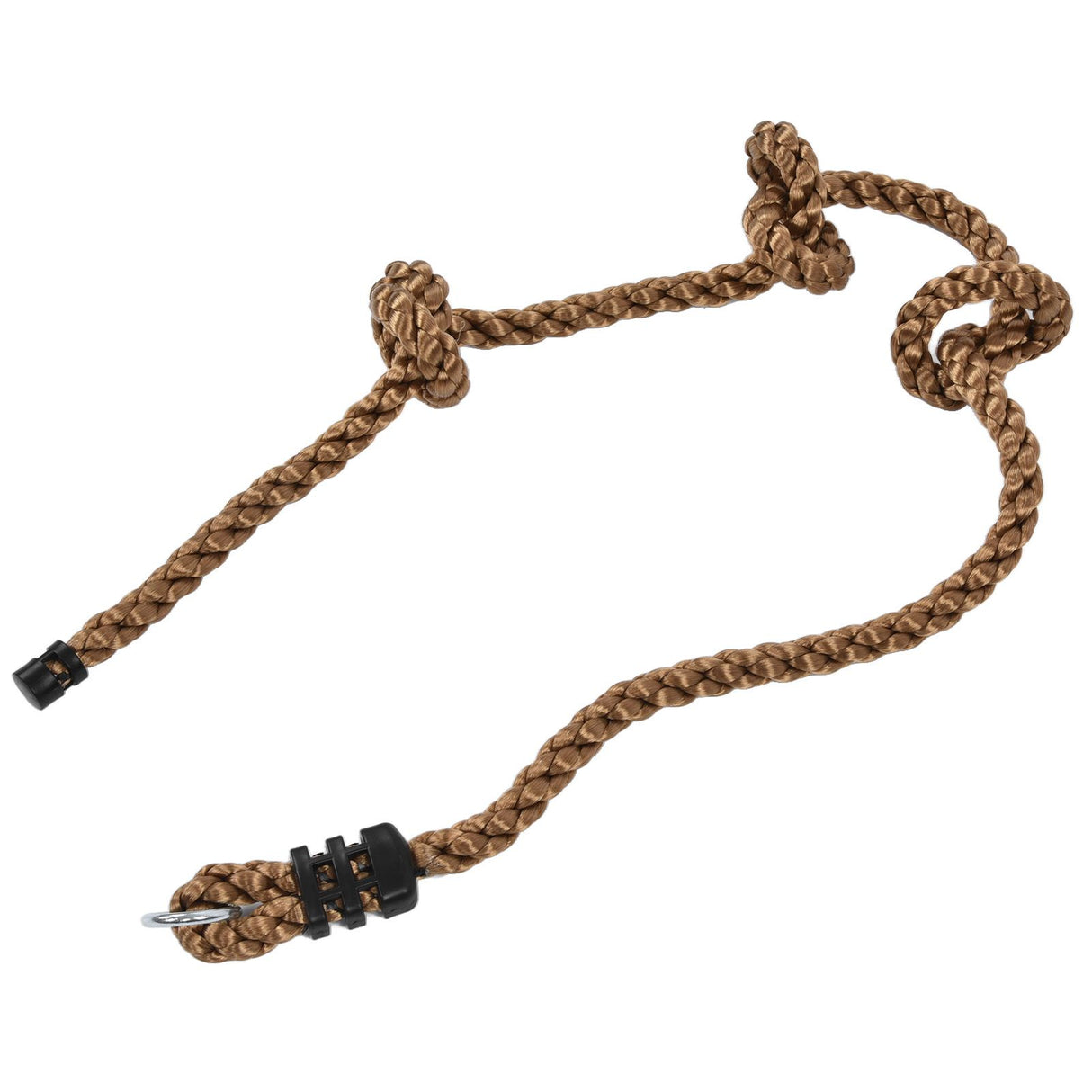 Kids Climbing Rope High Toughness 3 Knots Safe Hanging Tree Swing Rope for Balcony Garden
