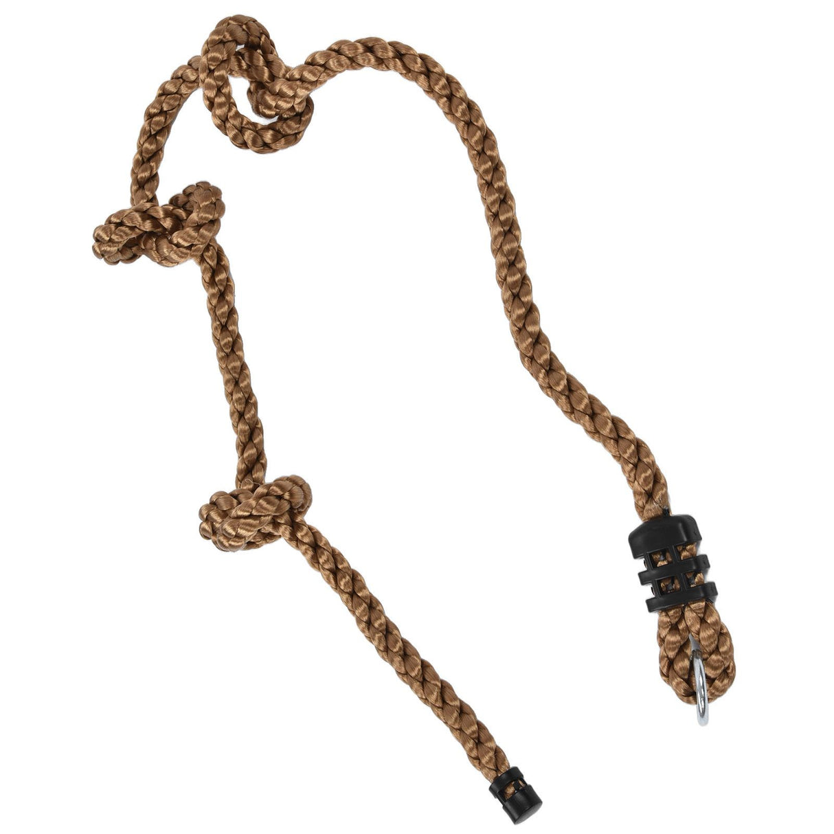 Kids Climbing Rope High Toughness 3 Knots Safe Hanging Tree Swing Rope for Balcony Garden