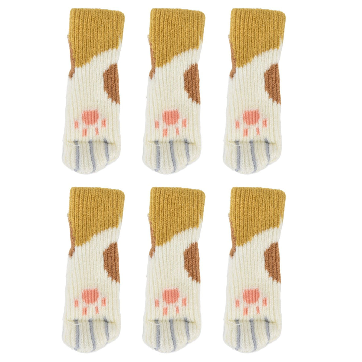 20pcs Furniture Leg Covers High Elastic Knitted Chair Leg Floor Protectors for Moving Easily and Reduce Noise
