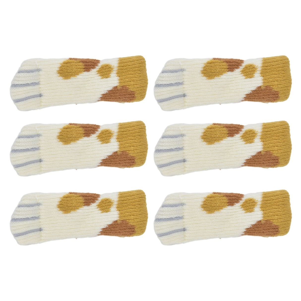 20pcs Furniture Leg Covers High Elastic Knitted Chair Leg Floor Protectors for Moving Easily and Reduce Noise
