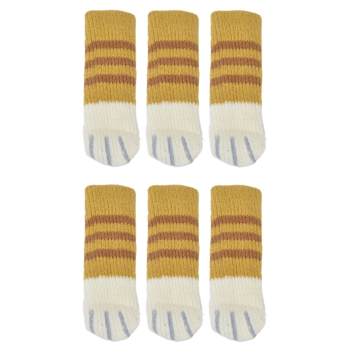 20pcs Furniture Leg Covers High Elastic Knitted Chair Leg Floor Protectors for Moving Easily and Reduce Noise