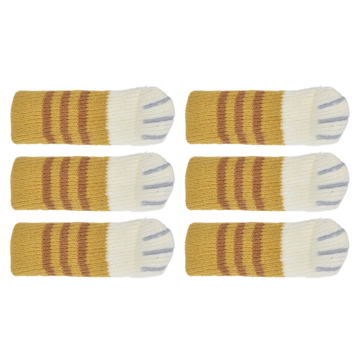 20pcs Furniture Leg Covers High Elastic Knitted Chair Leg Floor Protectors for Moving Easily and Reduce Noise