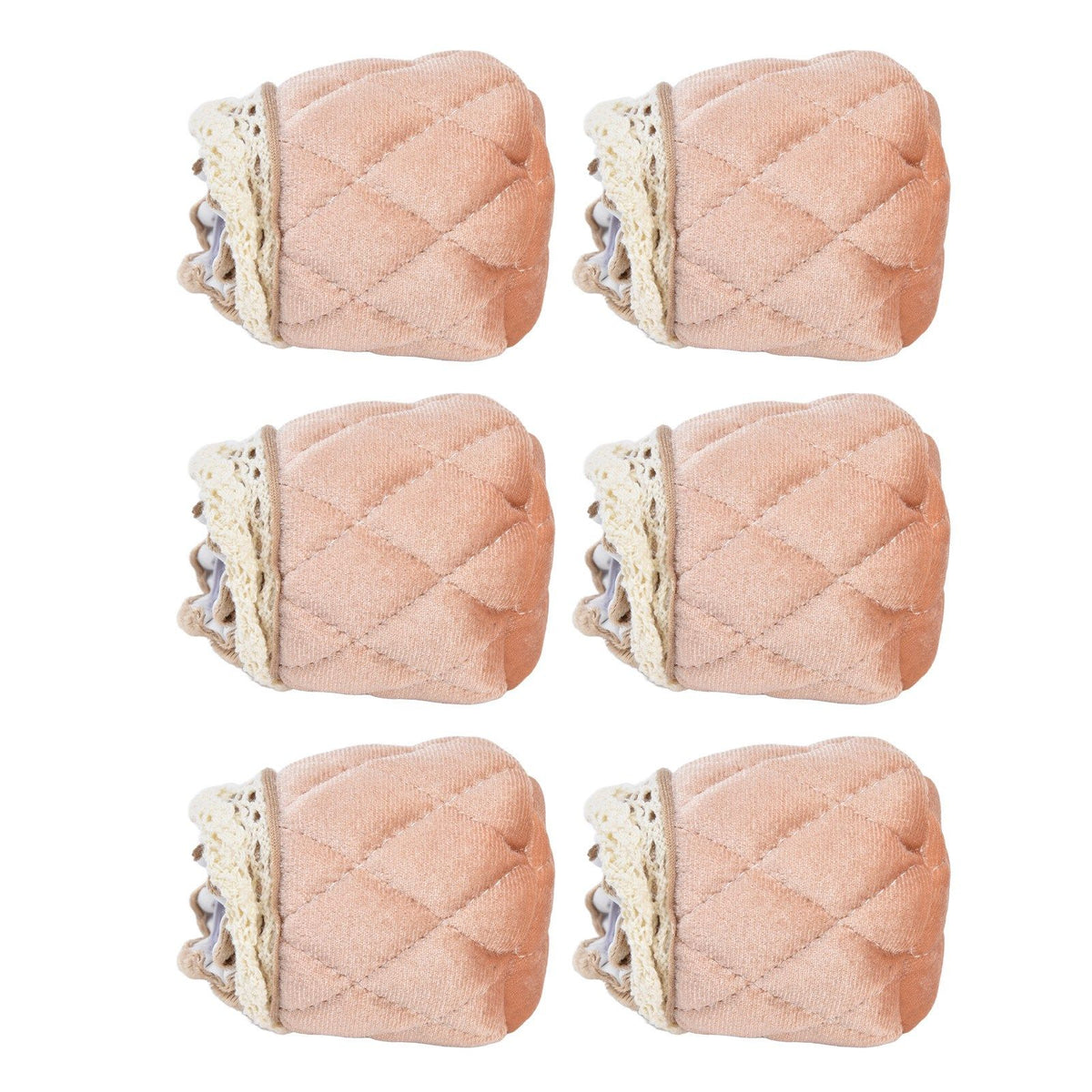 20Pcs Furniture Leg Covers Covers Flannel Lace Thickened Chair Legs Floor Protectors Wear Resistant