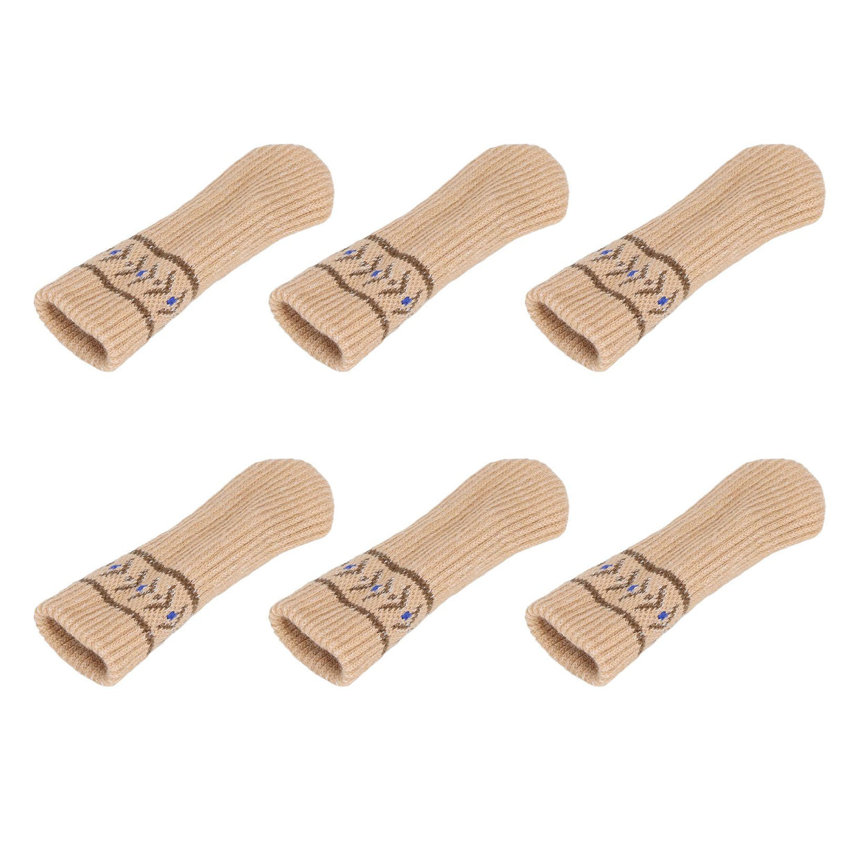 20PCS Chair Leg Covers Acrylic Silicone Double Layer Elastic Furniture Legs Floor Protectors