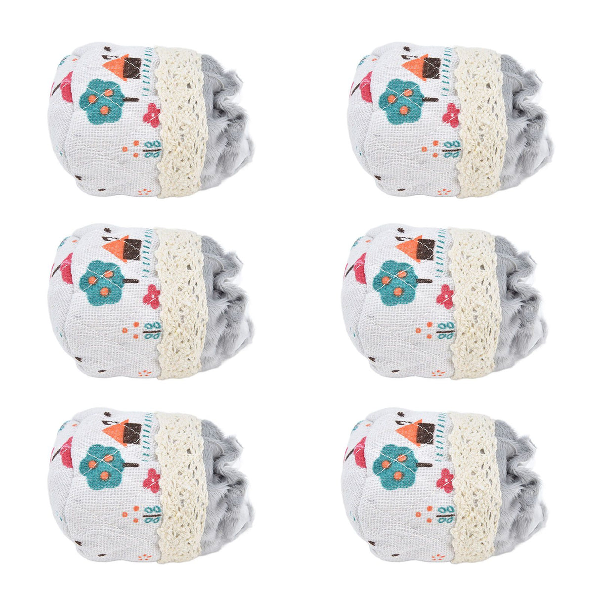 20pcs Chair Cover Flannel Material Double Thickness Elastic Reducing Noise 8cm/3.1in Foot Protectors for Home