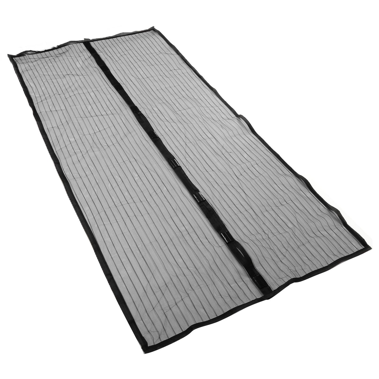 Magnetic Door Curtain Automatic Closing AntiMosquito Door Screen for Bedroom Kitchen(Black )