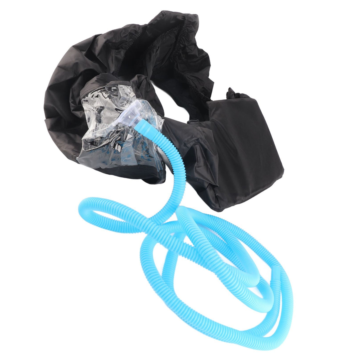 Wall Mounted Air Conditioning Cleaning Cover Bag with Drain Pipe for 1‑1.5P Air Conditioner Black