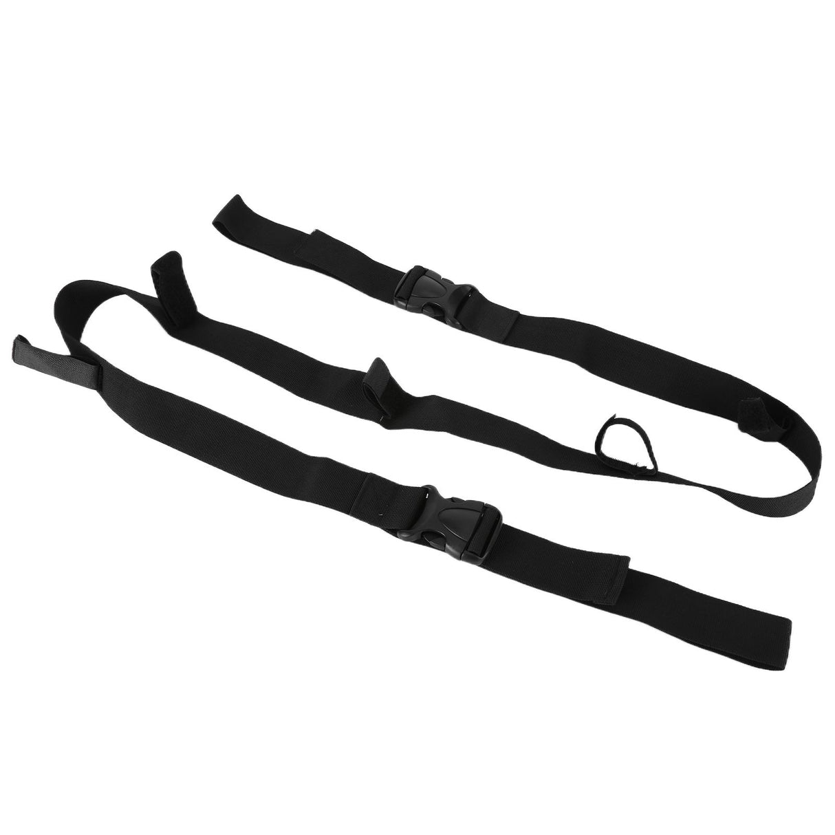 Vehicle‑Mounted Fishing Rod Holder Carrier 5 Hole Pole Rack Belt Strap Fishing Tackle AccessoriesBlack 5 Hole 140‑200cm