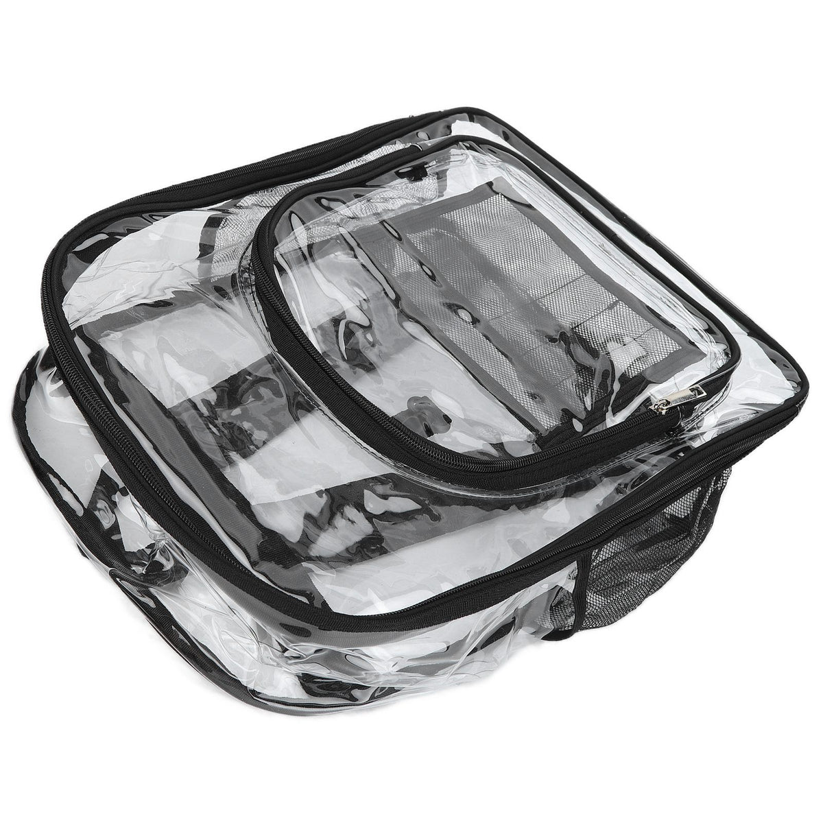 Transparent Backpack Waterproof PVC Storage Bag Student School Bag for Outdoor Travel