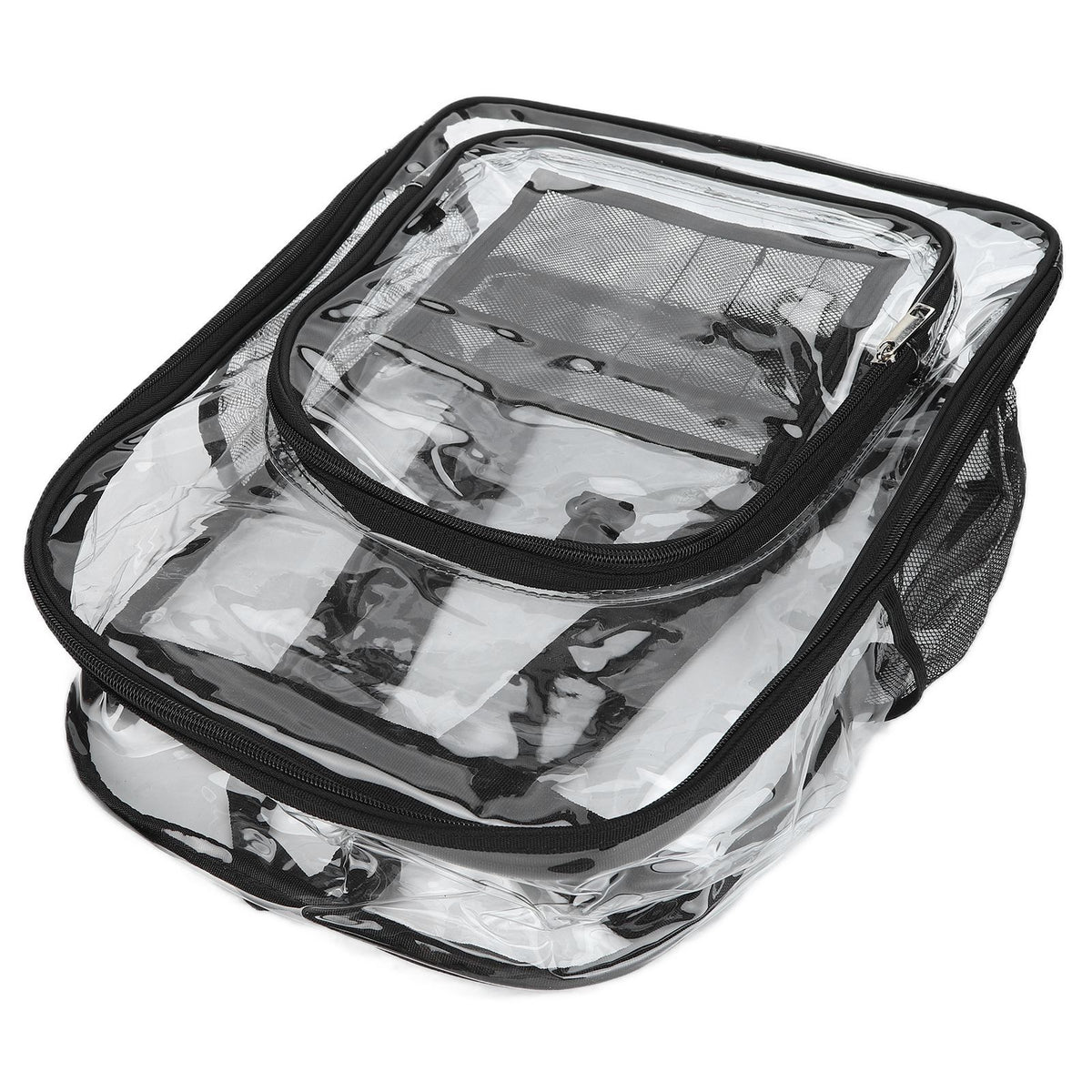 Transparent Backpack Waterproof PVC Storage Bag Student School Bag for Outdoor Travel