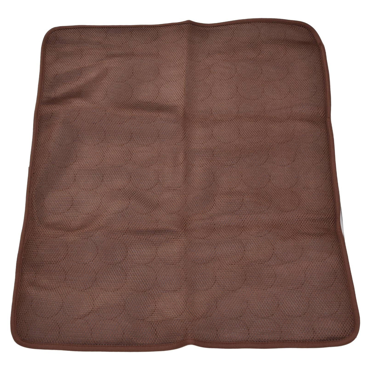 Pet Cooling Mat Breathable Soft Summer Dog Cat Sleeping Pad for Kennel Sofa Bed FloorBrown XL