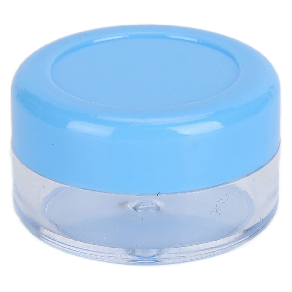Empty Cream Container 25pcs Plastic Compact Round Small Cosmetic Jar for Travel