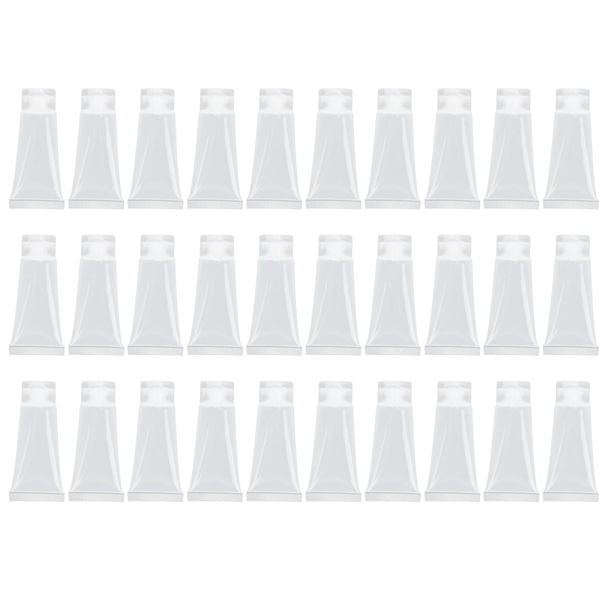 30pcs Empty Cosmetic Bottle Portable Lightweight Lotion Shampoo Squeeze Bottle for Travel