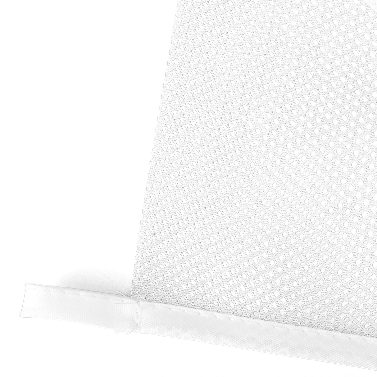 White Thickened Laundry Storage Bag WallMounted Toys Net Bag for Bathroom Laundry(Without Grid )