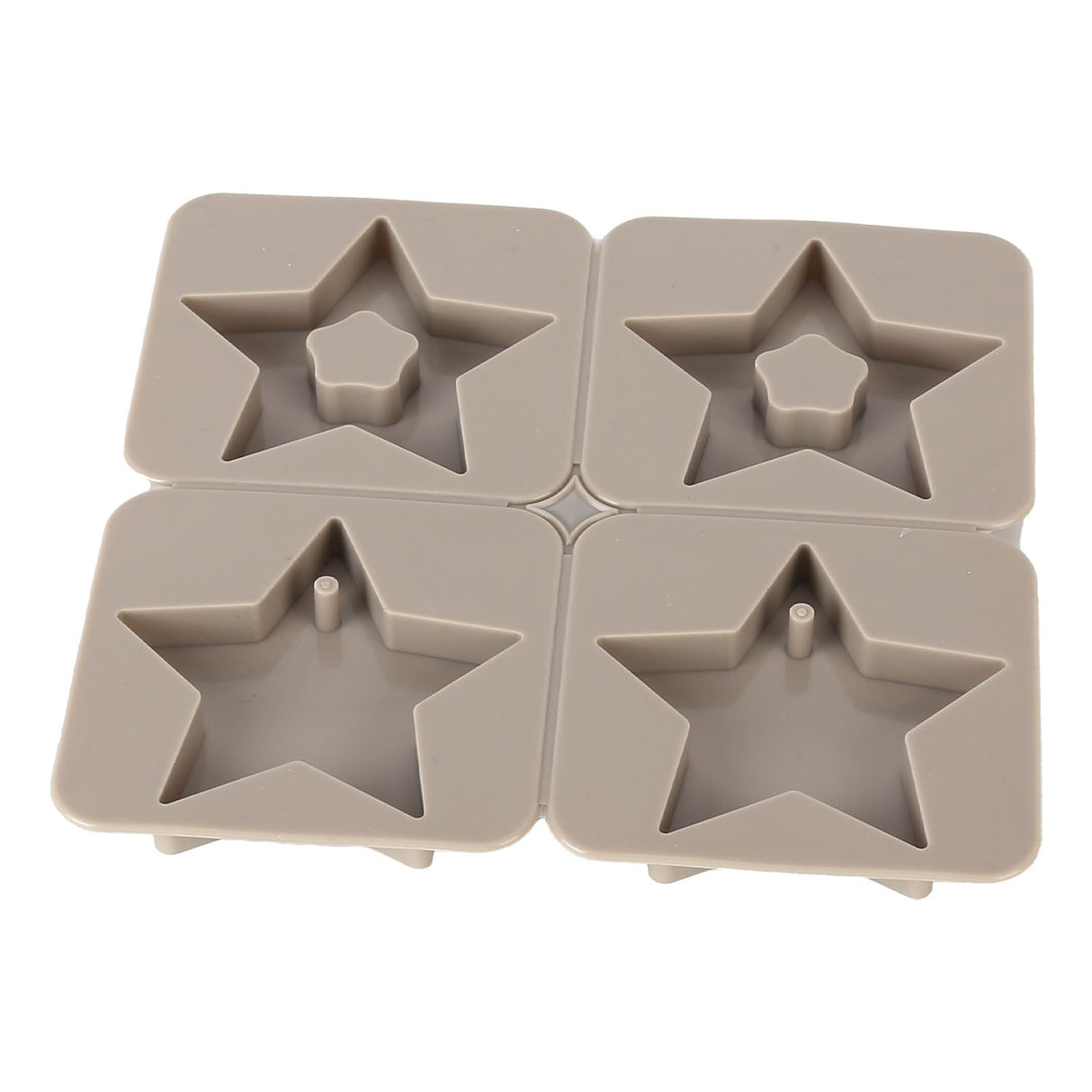 DIY Silicone Mold Reusable Car Pendant Decorative Wax Mold for Home Kitchen Handcraft Shop5‑Pointed Star