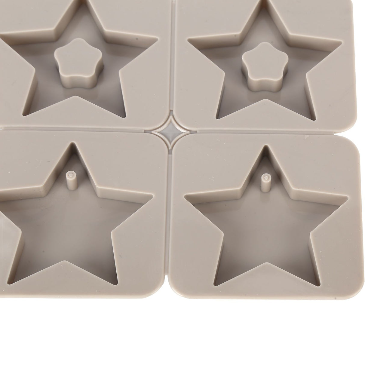 DIY Silicone Mold Reusable Car Pendant Decorative Wax Mold for Home Kitchen Handcraft Shop5‑Pointed Star