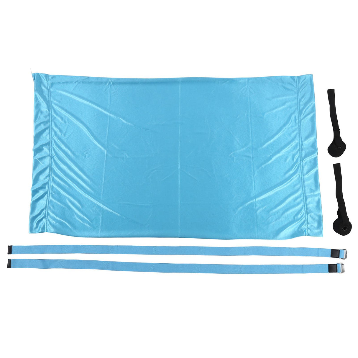 Yoga Hammock Handstand Split Leg Stretchable Training Portable Elastic Aerial Hammock for HomeSky Blue