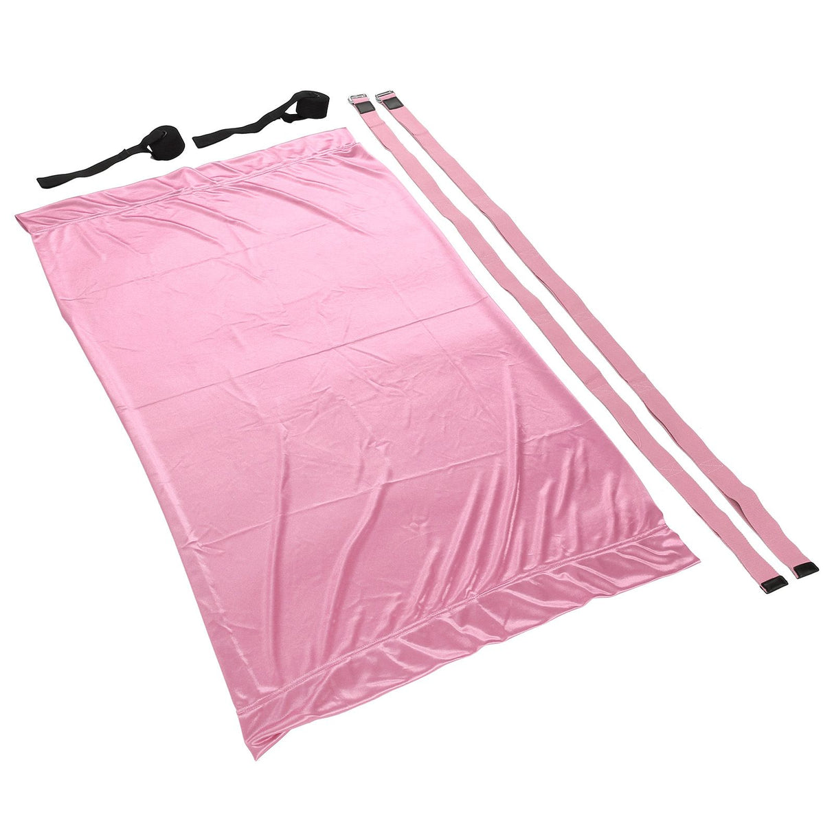 Yoga Hammock Handstand Split Leg Stretchable Training Portable Elastic Aerial Hammock for HomePink