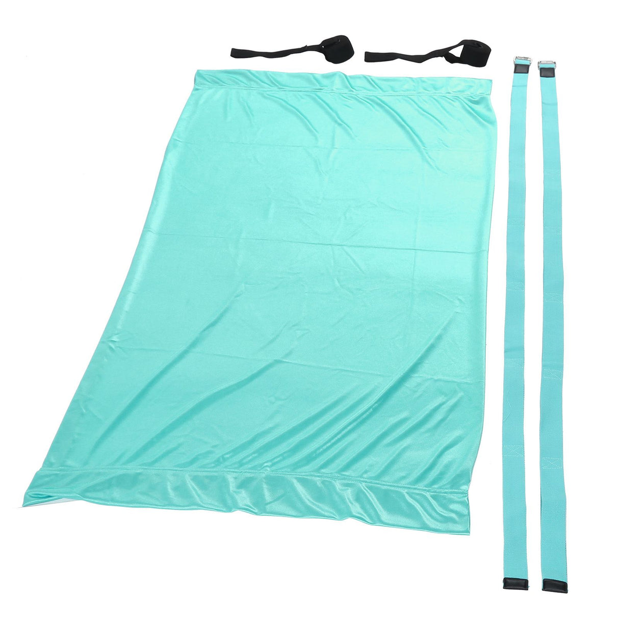 Yoga Hammock Handstand Split Leg Stretchable Training Portable Elastic Aerial Hammock for HomeDark Blue