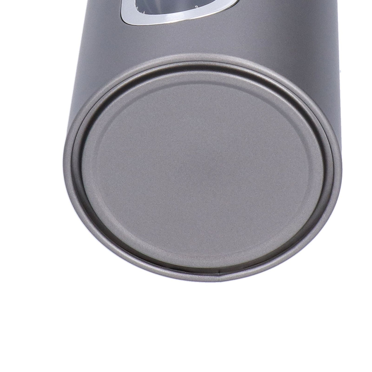 3Pcs Storage Jar Stainless Steel Food Tea Nut Container with Window Durable and Large Capacity for KitchenGrey
