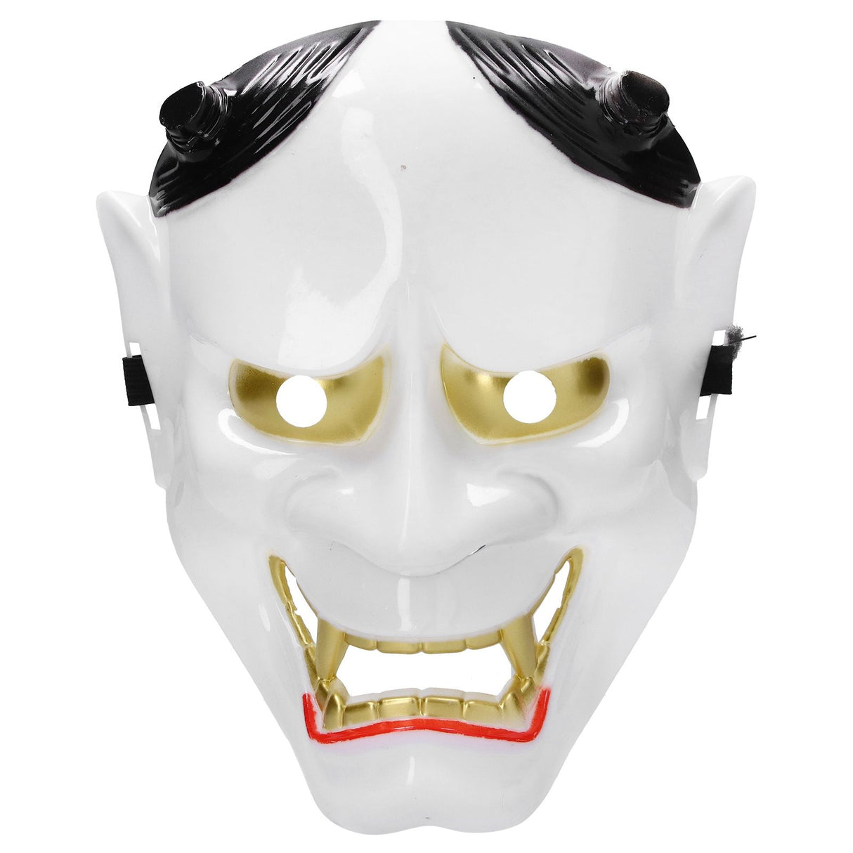 Halloween Festival Costume Horrible Mask Decorative Cosplay Makeup Props for Women MenWhite