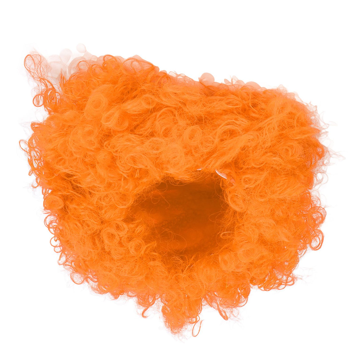 Adult Innovative Color Party Wig Halloween Interesting Headgear for Circus Troup FootballOrange