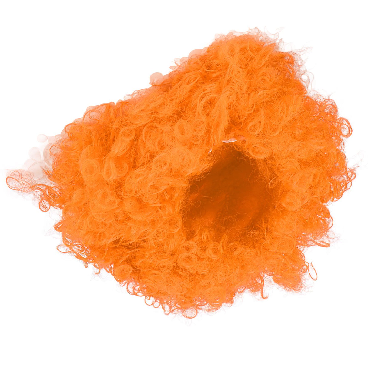 Adult Innovative Color Party Wig Halloween Interesting Headgear for Circus Troup FootballOrange