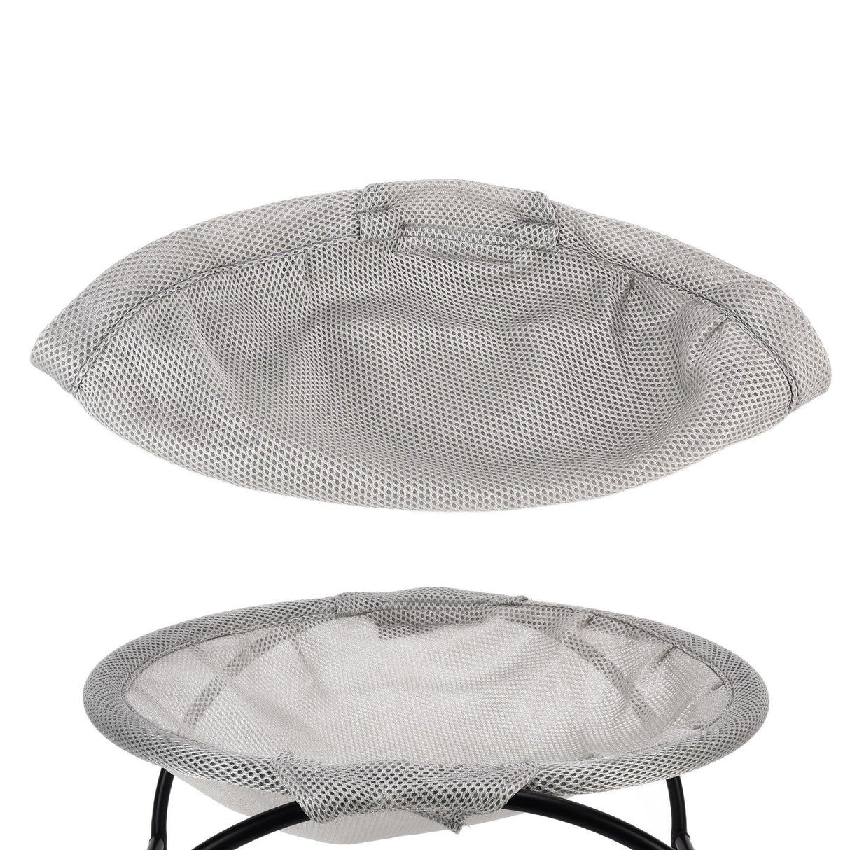 Detachable Cat Hammock Washable Breathable Pet Hanging Bed House for Home Living RoomGrey