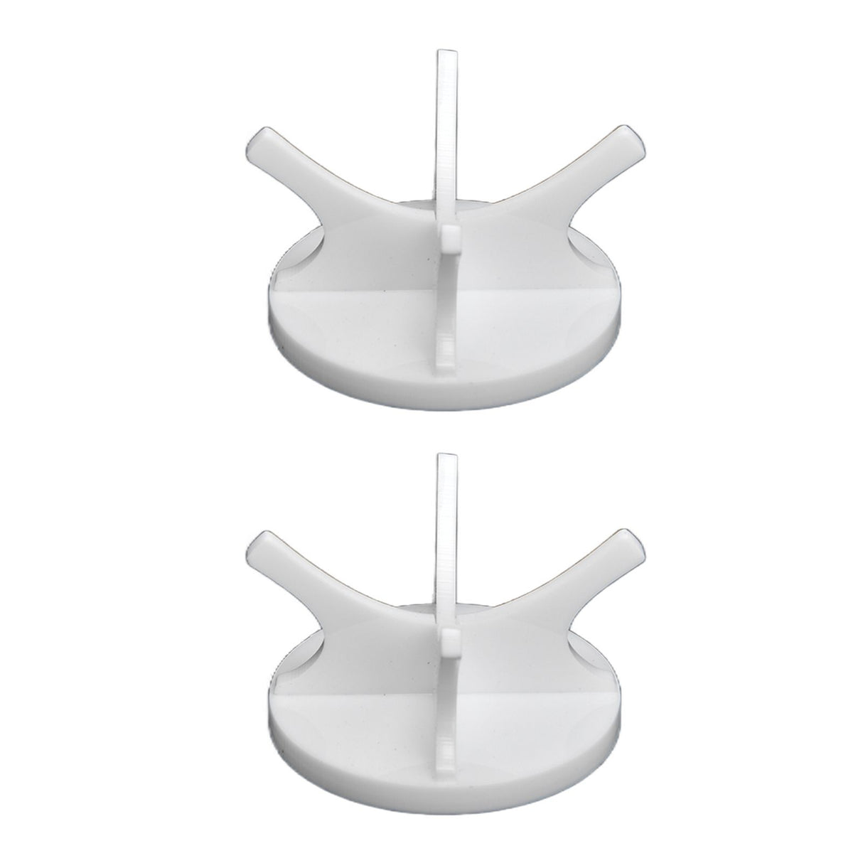 2Pcs Golf Ball Rack High Stability Strong Firmness Simple Baseball Display StandWhite 2 Pieces