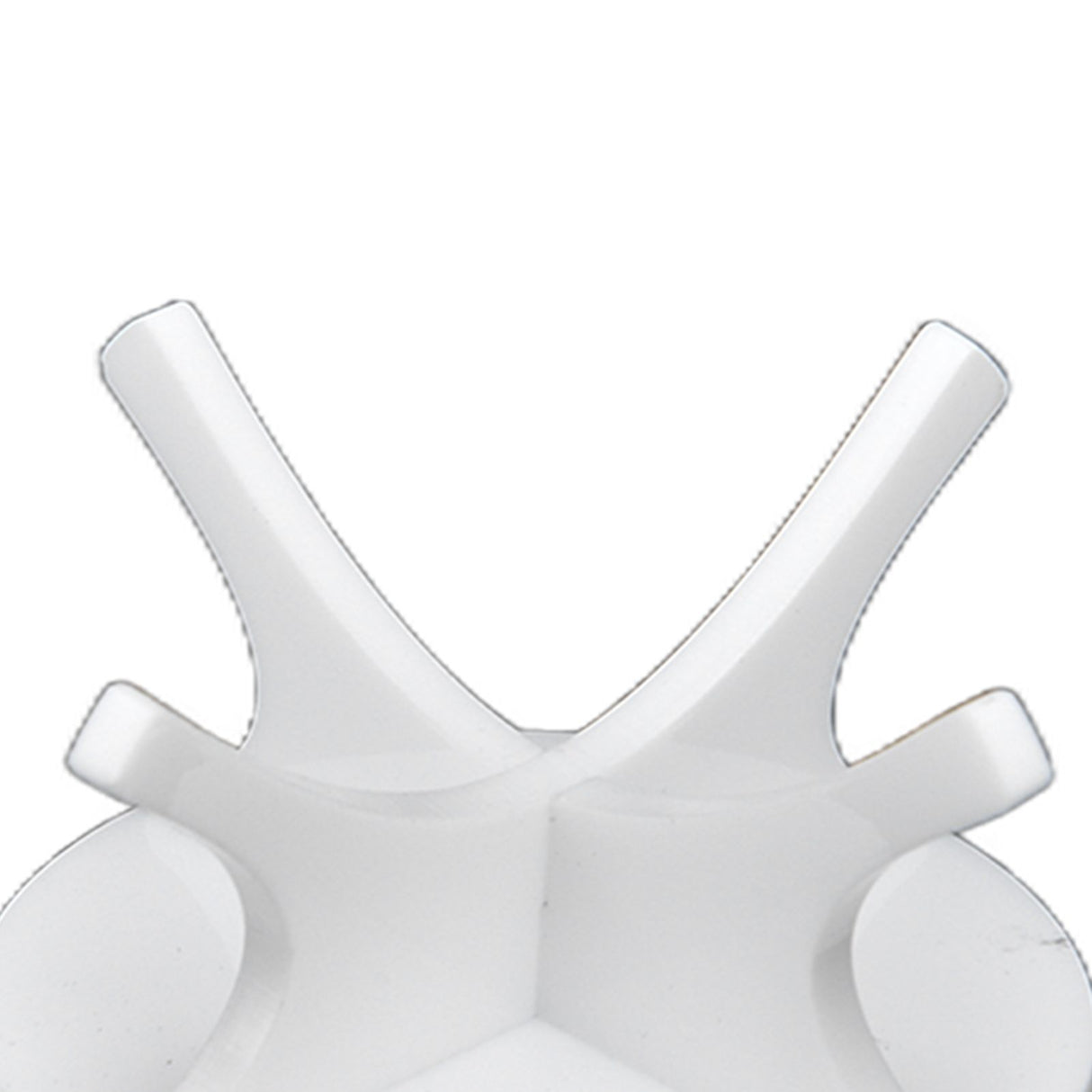 2Pcs Golf Ball Rack High Stability Strong Firmness Simple Baseball Display StandWhite 2 Pieces
