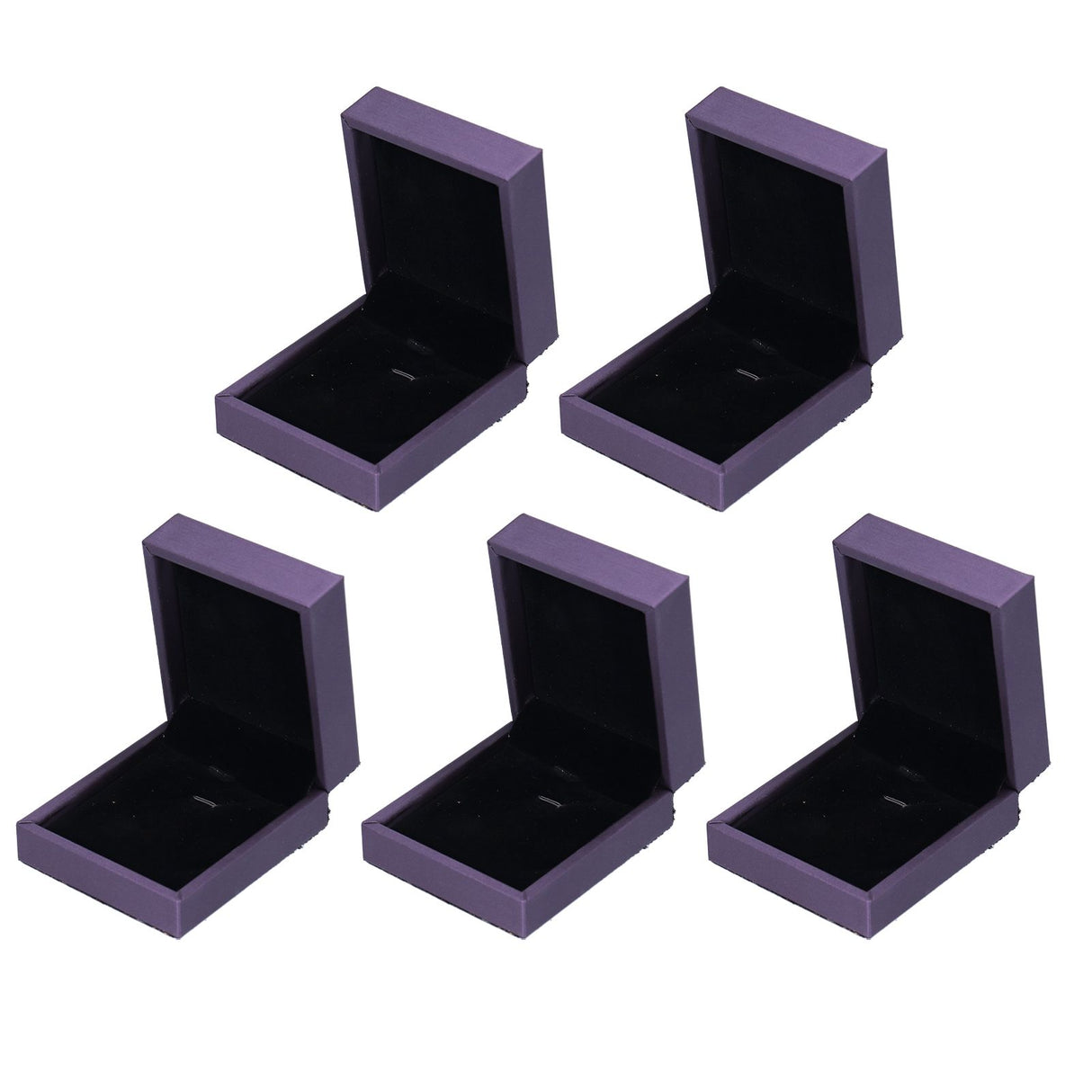 5Pcs Jewelry Packaging Box Exquisite Ear Ring Organizer Case for Home Jewellery Shop