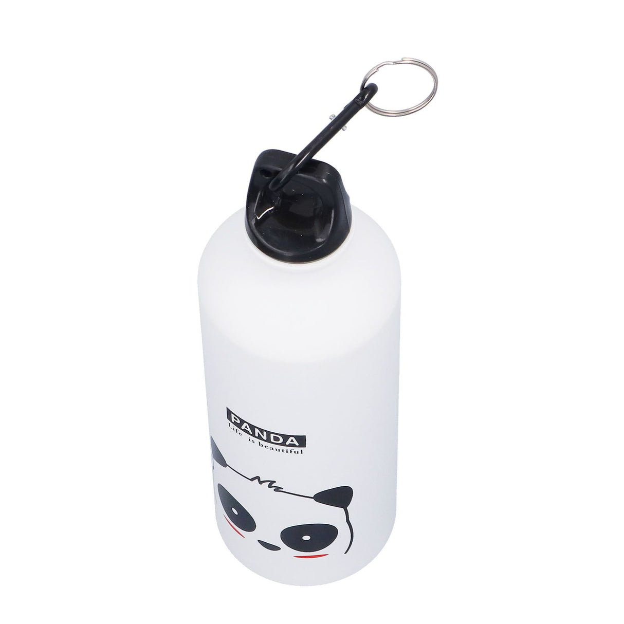 Kids Water Bottle Cute Cartoon 500ml Aluminum Insulated Water Bottle Sport Water JugWhite Panda