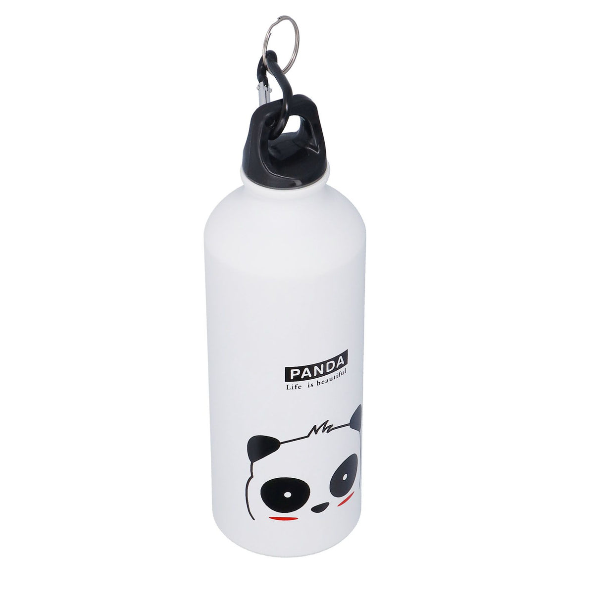 Kids Water Bottle Cute Cartoon 500ml Aluminum Insulated Water Bottle Sport Water JugWhite Panda
