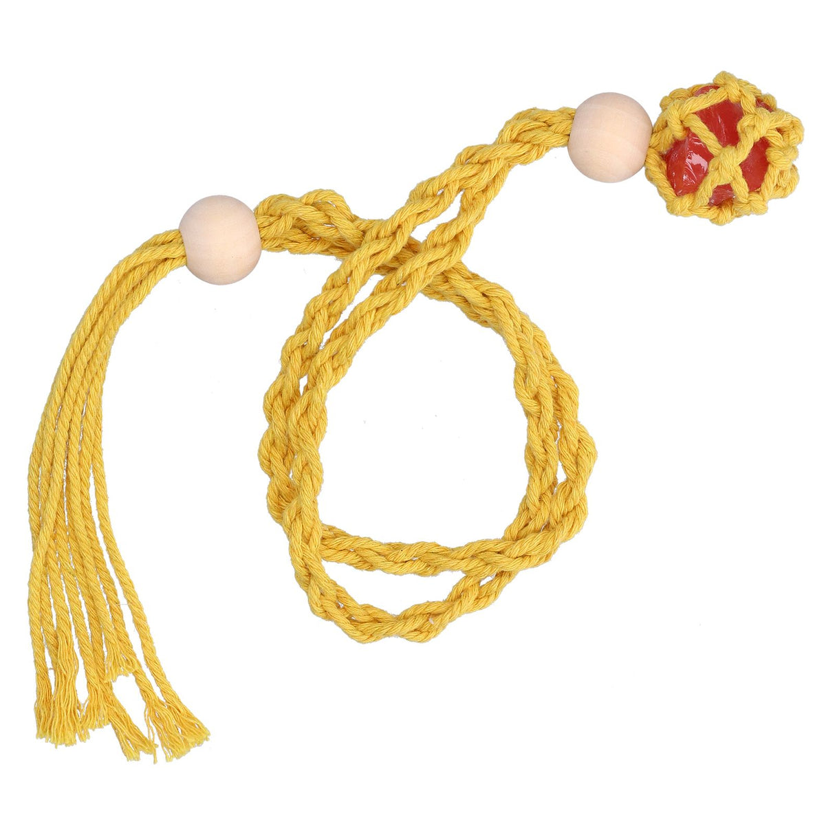 3pcs Net Bag Necklace Empty Stone Holder Rope Replacement Adjustable Necklace Cord for Crystals Quartz Stone HolderYellow