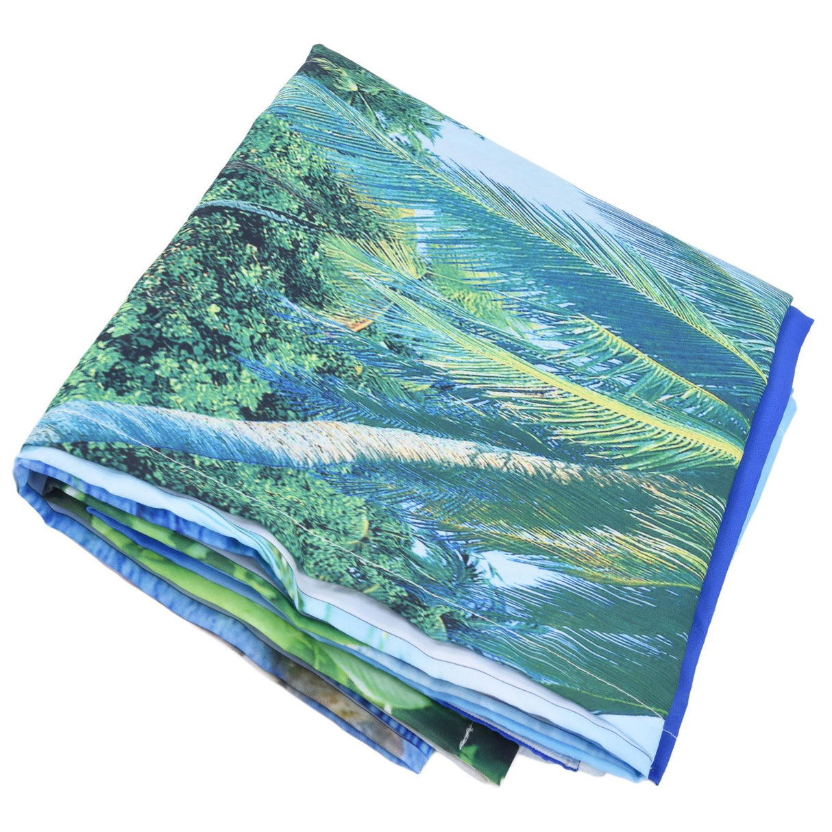 Polyester Fiber Window Curtain Innovative Digital Printing Hanging Blackout Curtain for Home Use170x200cm / 66.9x78.7in Type 36