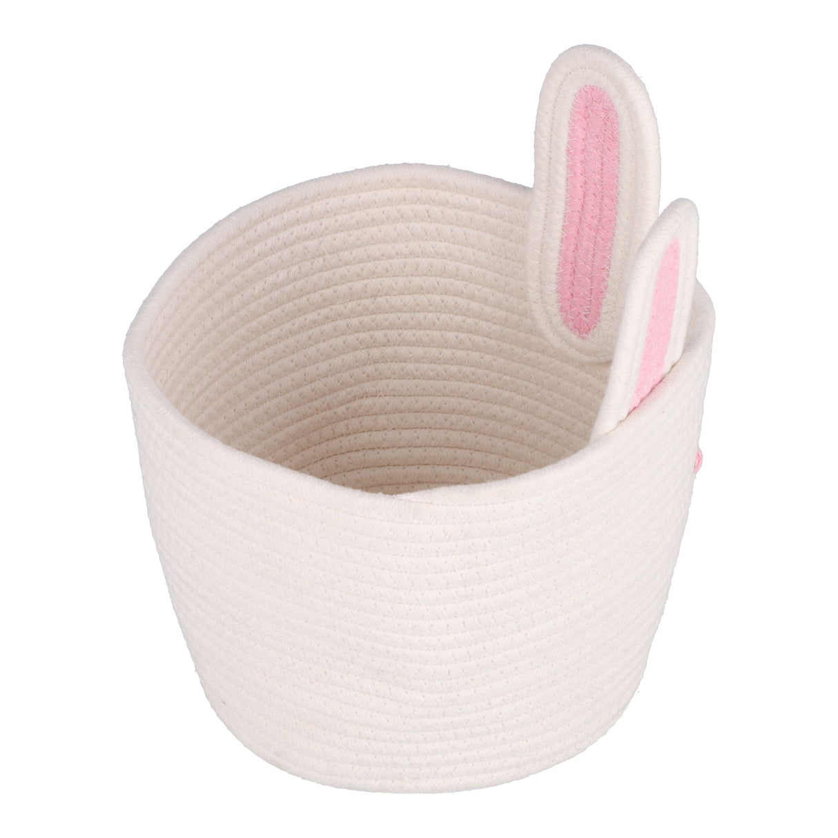 Storage Basket Rugged Lovely Small Bunny Attractive Decorative Home Furnishing Decoration