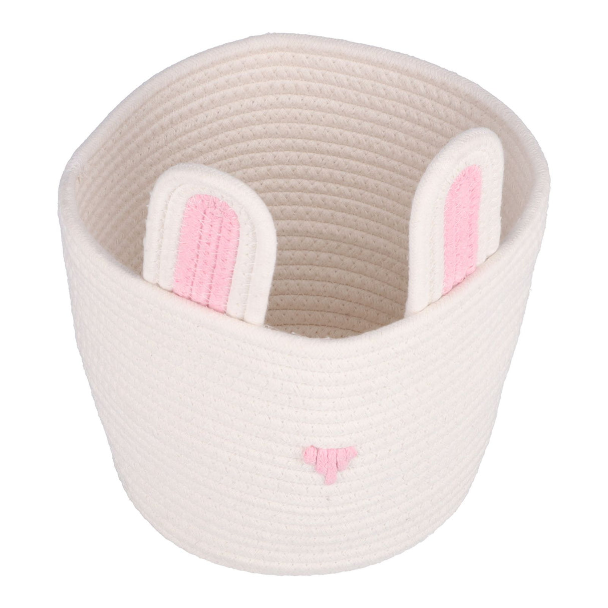 Storage Basket Rugged Lovely Small Bunny Attractive Decorative Home Furnishing Decoration