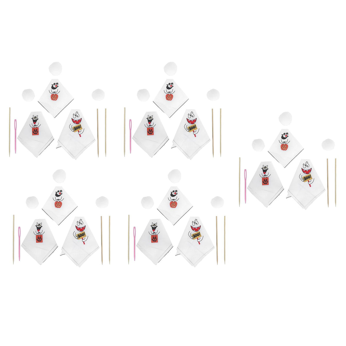 5Set Halloween Hanging Ghost Pumpkin Ghost Ornament Halloween Hanging Decoration for Festival