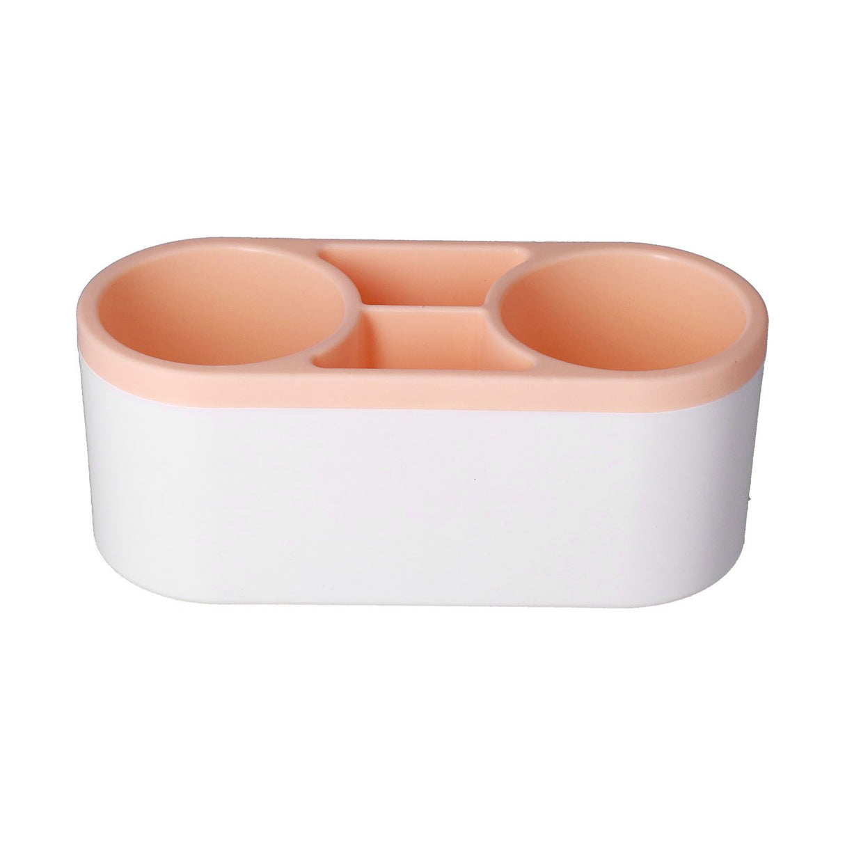Hair Dryer Holder Wall Mounted Innovative Multifunctional Hair Tool Organizer with Stickers for Home Hotel BathroomOrange